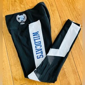 Y2K Victorias Secret PINK Kentucky Wildcats Leggings Small 5th & Ocean Big Blue